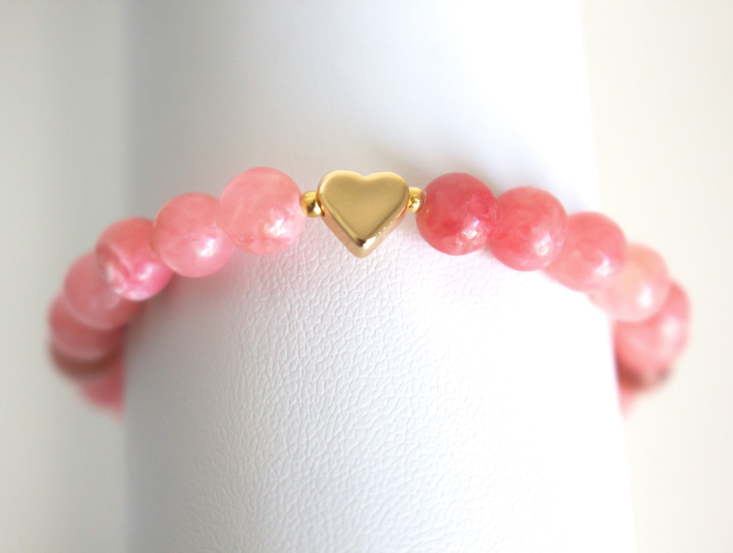 Pink Rhodochrosite Gemstone Bracelet - Meg’s Gems