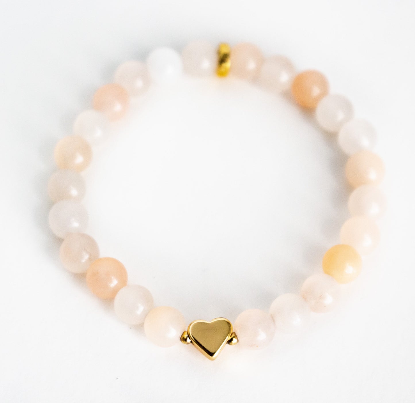 Natural Peach Aventurine Gemstone Bracelet - Meg’s Gems