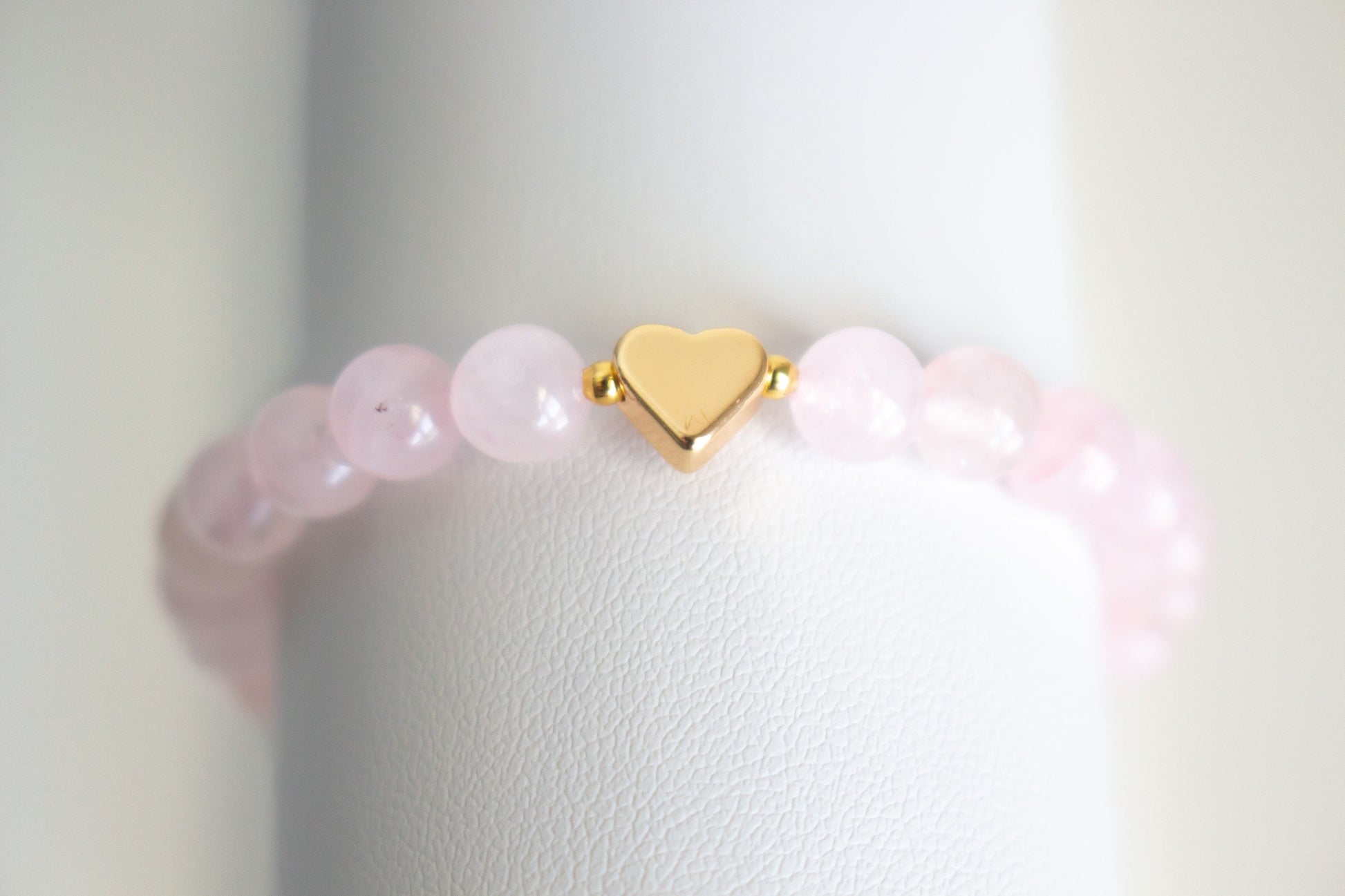 Natural Rose Quartz Gemstone Bracelet - Meg’s Gems