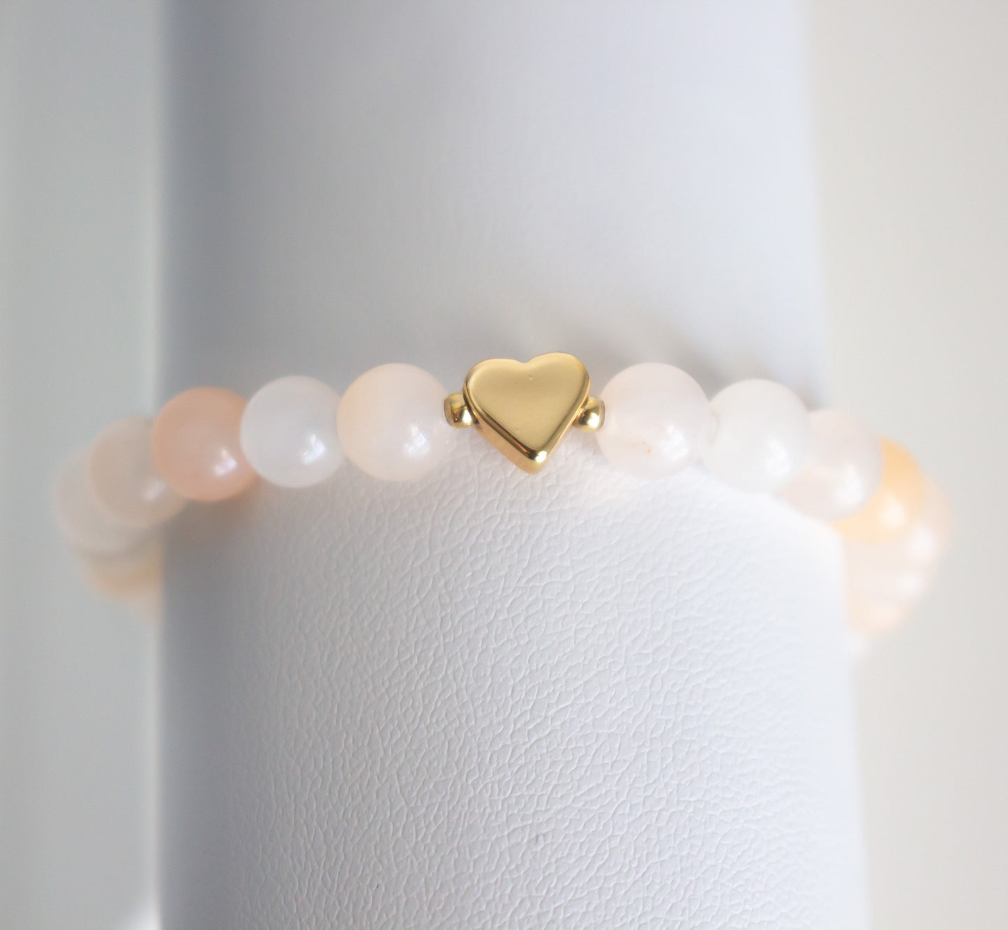 Natural Peach Aventurine Gemstone Bracelet - Meg’s Gems