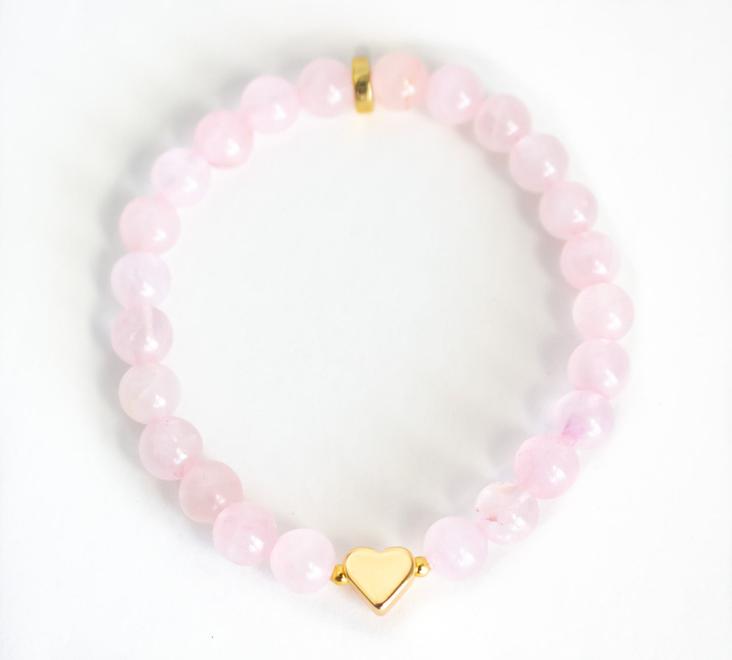 Natural Rose Quartz Gemstone Bracelet - Meg’s Gems