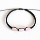 Natural 3 Heart Rose Quartz Adjustable Braided Bracelet - Meg’s Gems